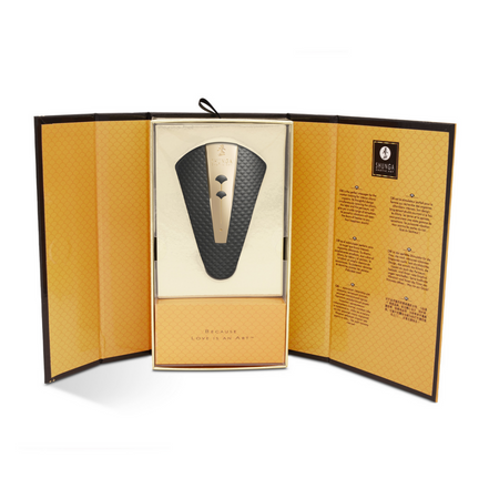 Shunga OBI™ Klitorisstimulator mit Wellenvibrationen | Schwarz