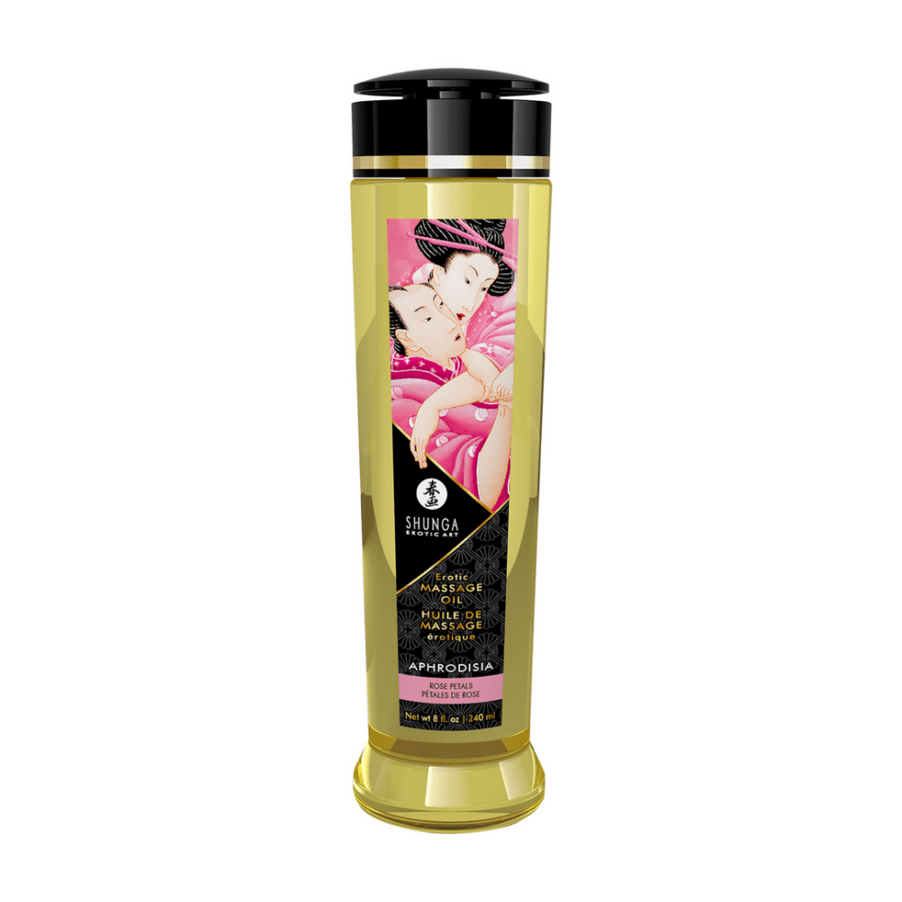 Shunga Erotisches Massageöl Rosenduft 240 ml