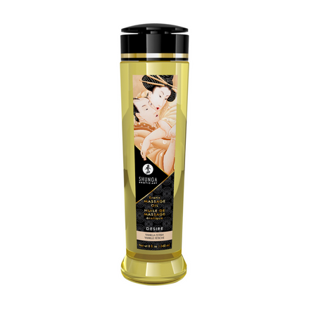 Shunga Massageöl Vanille 240 ml | Sinnliche Naturpflege