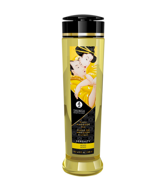 Shunga Massageöl Monoi 240 ml | Sinnliches natürliches Körperöl