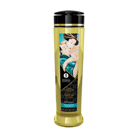 Shunga Erotik-Massageöl Island Blossom 240 ml | Natürliches Wellnessöl