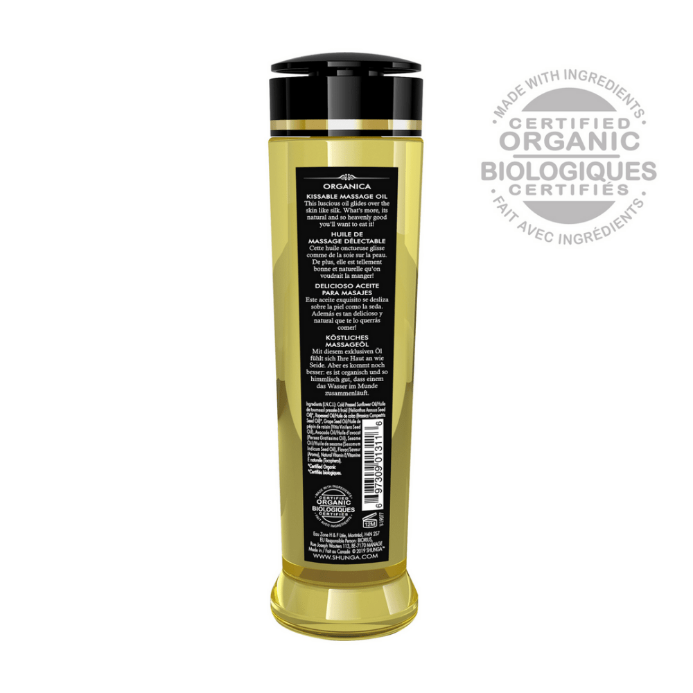 Shunga Organica Massageöl Exotischer Grüner Tee 240 ml