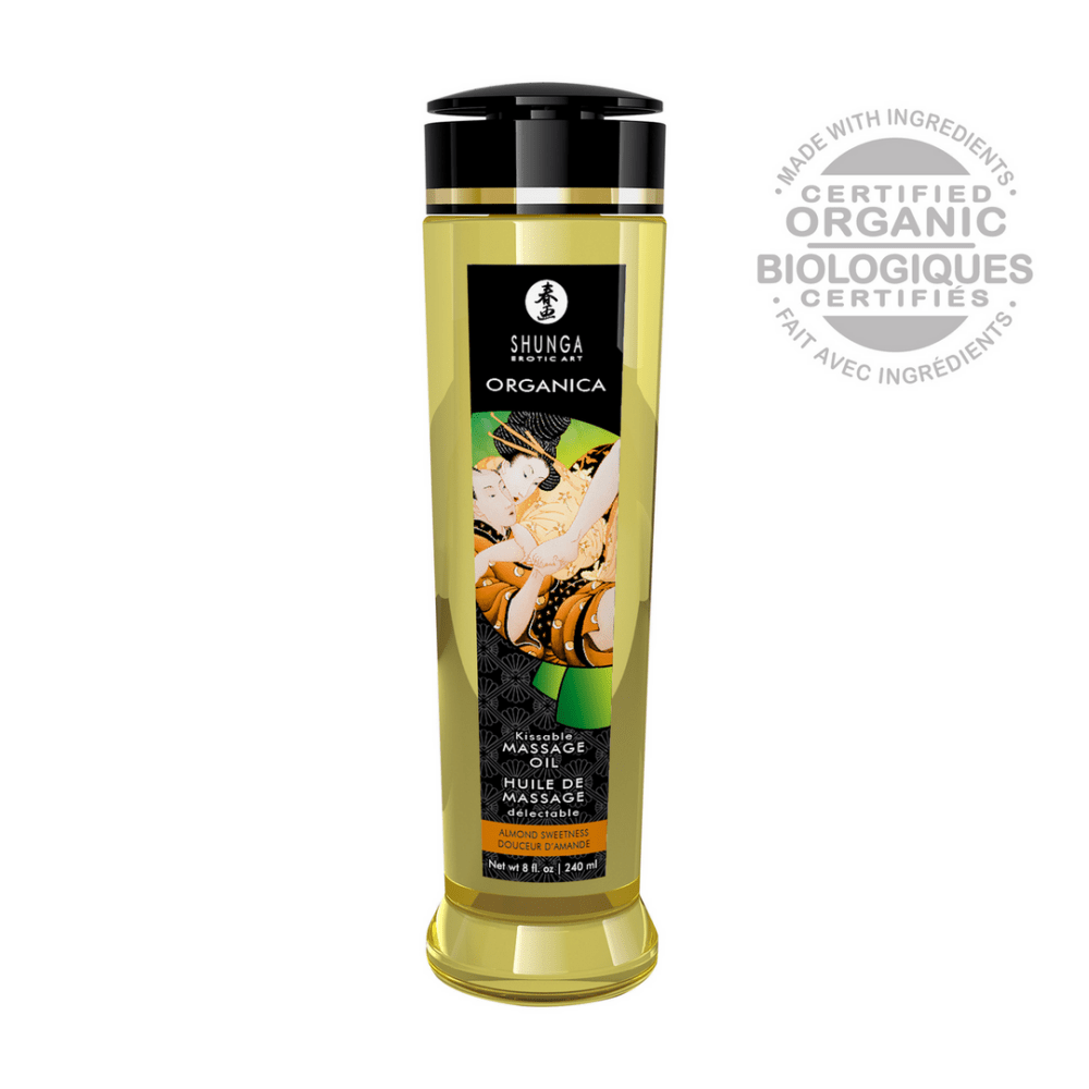 Shunga Organica Massageöl Mandelsüße 240 ml