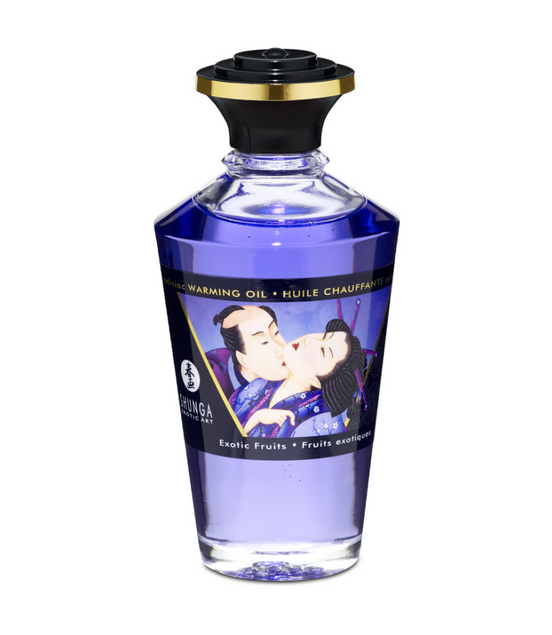 Shunga Aphrodisia Warming Oil Exotic Fruits 100 ml | Tropical Sensation