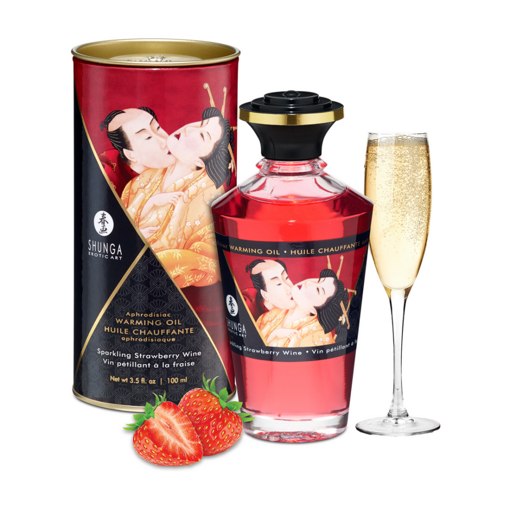 Aphrodisiaöl - Erdbeer-Schaumwein - 3,5 fl oz / 100 ml