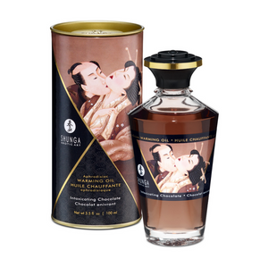 Shunga Aphrodisia Wärmeöl Bezaubernde Schokolade 100 ml | Intensive Süße