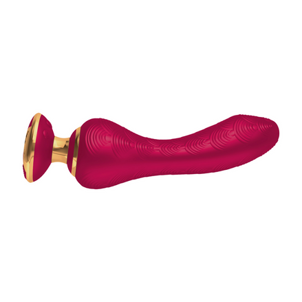 Shunga SANYA™ Vibrator | Powerful G-spot &amp; Clitoris Stimulation | Raspberry