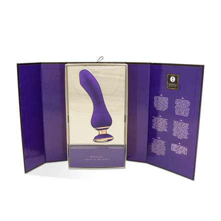 Shunga SANYA™ Vibrator | Luxuriöse Klitoris- und G-Punkt-Stimulation | Lila
