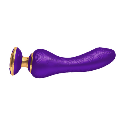 Shunga SANYA™ Vibrator | Luxury Clitoral &amp; G-spot Stimulation | Purple