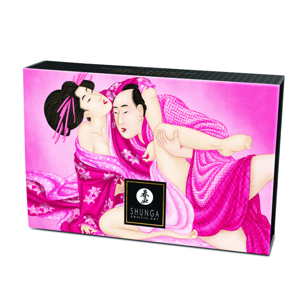 Shunga Kissable Body Powder Framboos 75 gr in roze verpakking voor zoete zachte huid en sensueel speels plezier