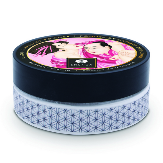 Shunga Kissable Body Powder Framboosgevoel 75 gr | Intimiteitsbooster