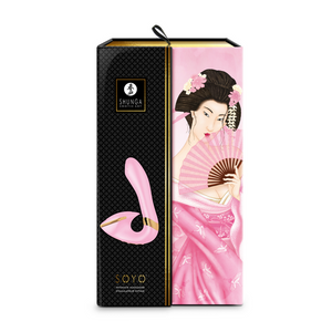 Shunga SOYO™ G-Punkt-Vibrator mit doppelter Stimulation | Rosa