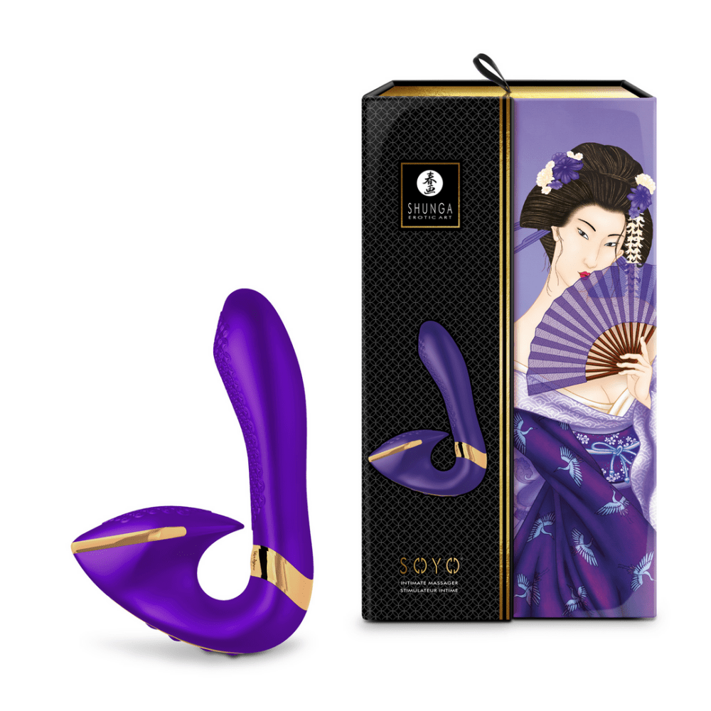 Shunga SOYO G-Spot Vibrator Paars