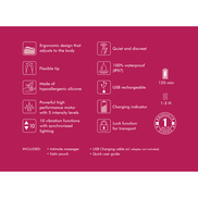 Shunga SOYO G-Spot Vibrator Paars