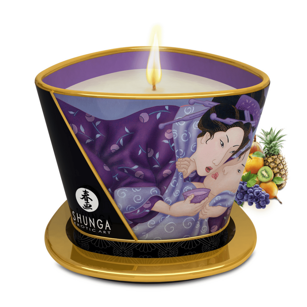 Shunga Massagekerze Exotische Früchte 170 ml