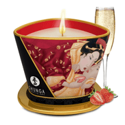 Shunga Massagekerze Sparkling Strawberry Wine 170 ml