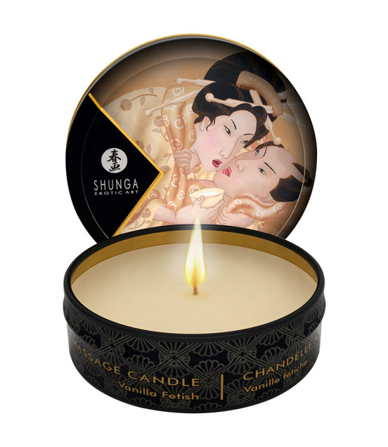Shunga Mini Massage Candle Vanilla 30 ml – Sanfte Hautpflege
