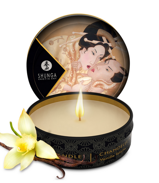 Shunga Mini Massage Candle Vanilla 30 ml – Sanfte Hautpflege