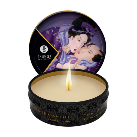Shunga Mini-Massagekerze Exotische Früchte 30 ml