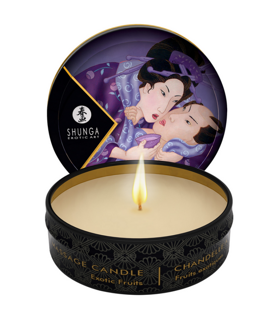 Shunga Mini-Massagekerze Exotische Früchte 30 ml
