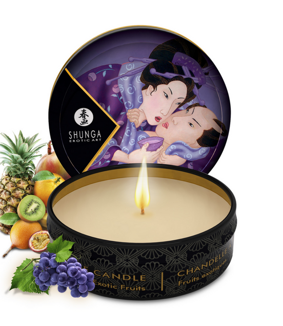 Shunga Mini-Massagekerze Exotische Früchte 30 ml