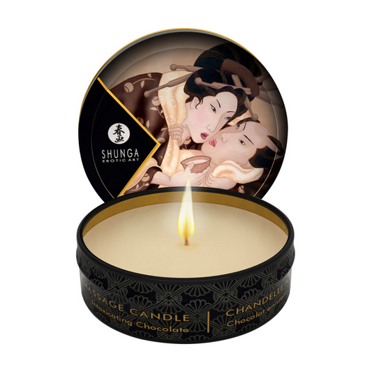 Mini Massagekaars - Verslavende Chocolade - 1 oz / 30 ml