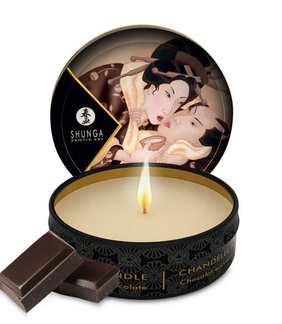 Mini Massage Candle - Addictive Chocolate - 1 oz / 30 ml