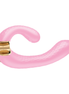 Shunga MIYO G-Spot vibrator, lichtroze, ergonomische dubbele stimulator, productfoto op witte achtergrond