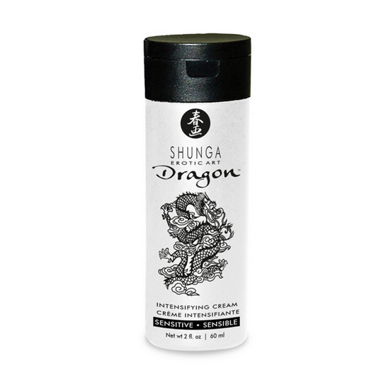 Shunga Dragon Sensitive Cream 60 ml | Intimiteitsbooster voor koppels
