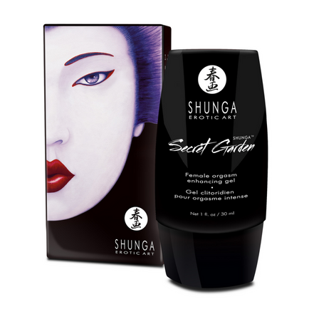 Shunga Secret Garden Klitorisgel 30 ml | Stimulierend &amp; Stärkend