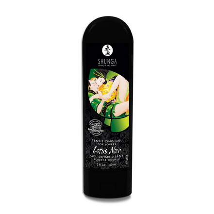 Shunga Lotus Noir sensibiliserende gel 60 ml | Waterbasis & natuurlijk