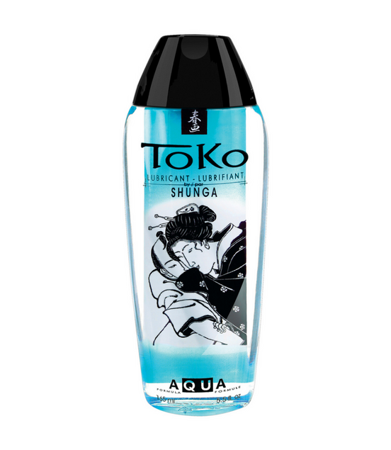 Shunga Toko Aqua Gleitgel 165 ml | Wasserbasiert, latexfreundlich