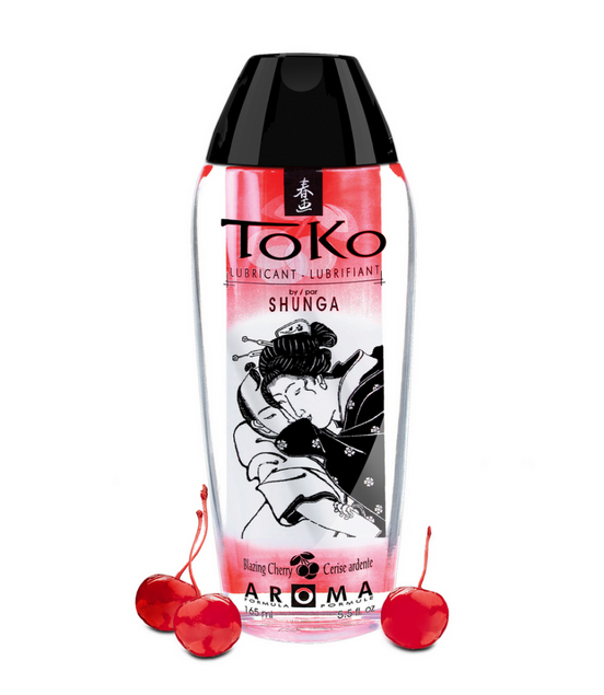 Shunga Toko Aroma Lubricant Blazing Cherry 165 ml | Water Based