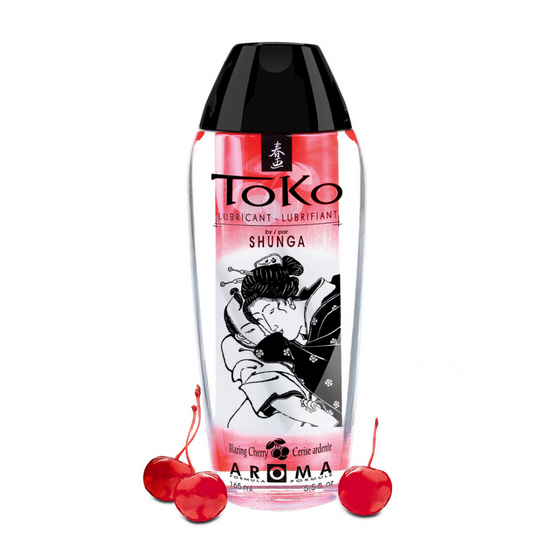 Shunga Toko Aroma-Gleitmittel Blazing Cherry 165 ml | Wasserbasiert