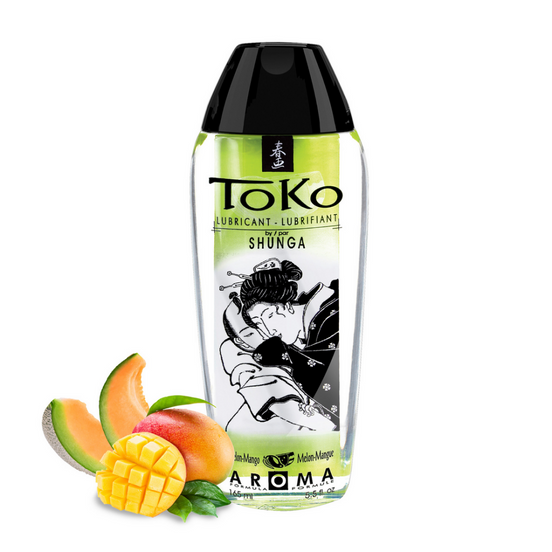 Shunga Toko Aroma Gleitmittel Melone &amp; Mango 165 ml | Auf Wasserbasis