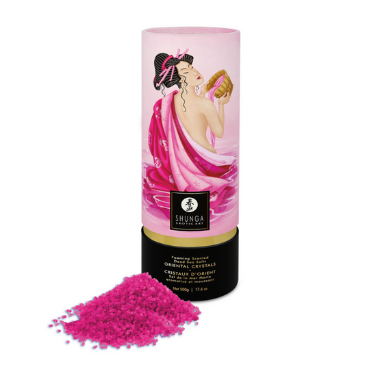 Shunga Orientalisches Kristallbadesalz Aphrodisia 500 gr | Luxus Wellness