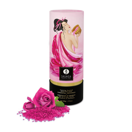 Shunga Oriëntaalse Kristallen Badzout Aphrodisia 500 gr | Luxe Wellness