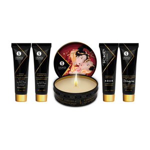 Shunga Geisha's Secret Kit aardbei | Luxe reisformaat verwenpakket