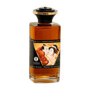 Shunga Sweet Kisses massagecrème in pot, verwarmend en erotisch, oranje label