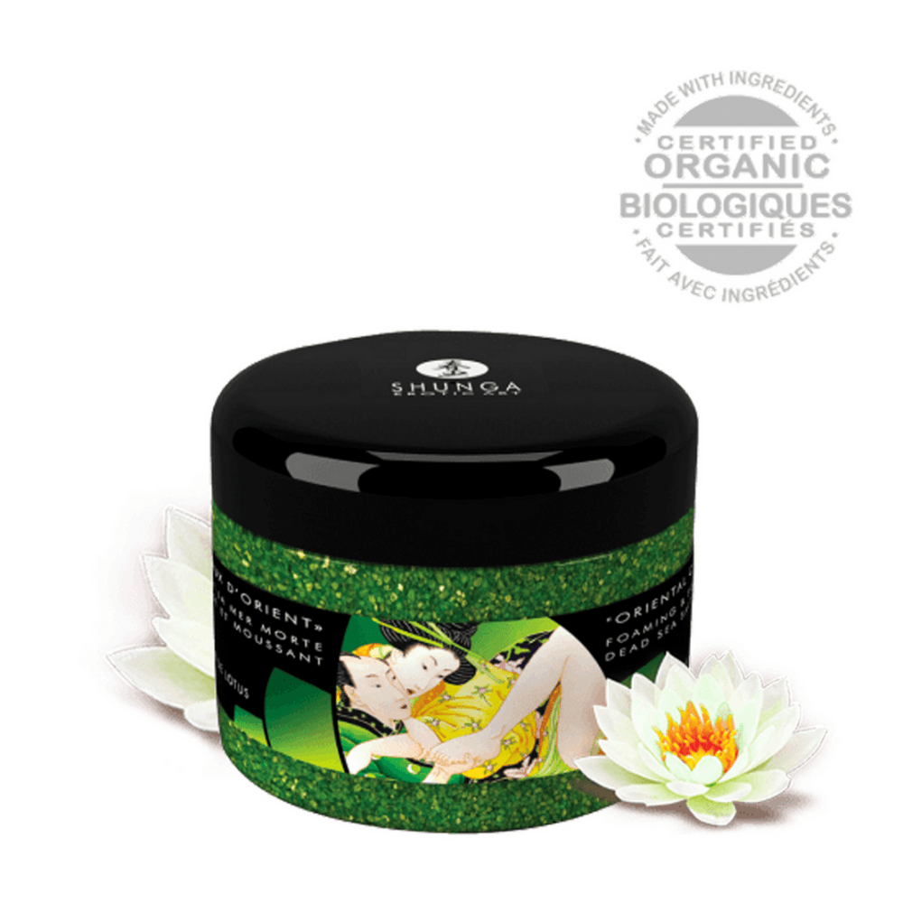 Shunga organica body butter, pot met crème, zijdezachte huidverzorging