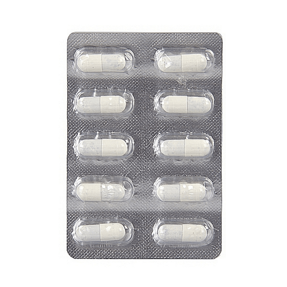 Youjizz blisterstrip met capsules, Pharmquests, verpakking met meerdere doses zichtbaar