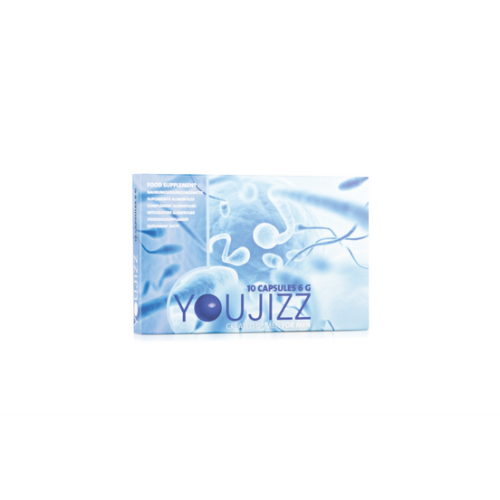 Pharmquests Youjizz Capsules Voor Mannen 10 stuks | Intimiteitsbooster