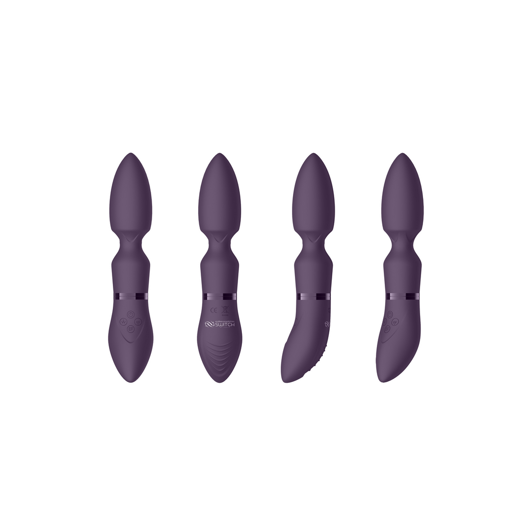 Switch by Shots Vibrator with interchangeable attachments Clit & Classic