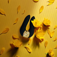 een echte Aiko vibrator in herst weren! gele vallende blaadjes