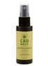 Earthly Body Actieve Spray 60 ml, CBD wellness spray, verfrissend en koelend, pompflacon op witte achtergrond