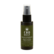 Earthly Body CBD Daily Active Spray 60 ml, verkoelende triple action, pompflacon op witte achtergrond