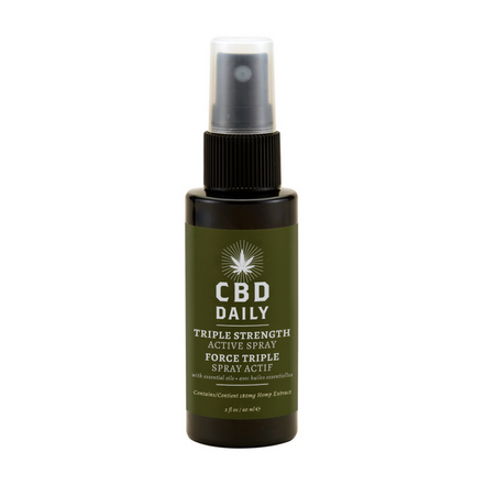 Earthly Body CBD Daily Active Spray 60 ml | Kühlende Dreifachwirkung