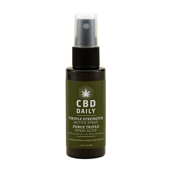 Earthly Body CBD Daily Active Spray 60 ml | Kühlende Dreifachwirkung