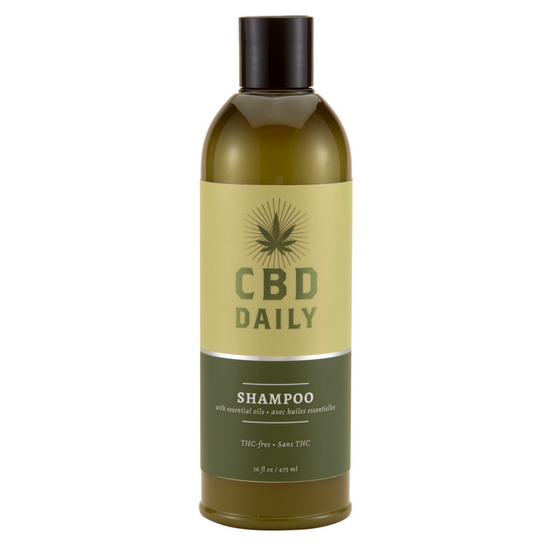 Earthly Body Shampoo mit CBD und Arganöl | 473 ml