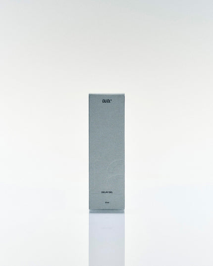 Aia Delay Gel 30 ml met neutrale productverpakking, vegan vertragende gel gemaakt in Nederland